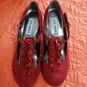 Steve Madden Red dress shoes